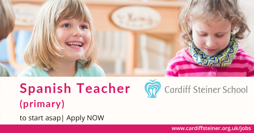 Job Spanish Teacher Primary Cardiff Steiner School   Spanish1200x628 